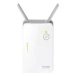 D-Link DAP-1620 Range Extender Universale/Ripetitore Wi-Fi AC1300, Dual Band, 2 Antenne Esterne a Scomparsa, 1 Porta Ethernet Gigabit 10/100/1000 Mbps, Pulsante WPS, Bianco