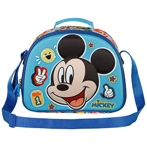 Disney Topolino Blissy - Porta Merenda 3D, Arancione
