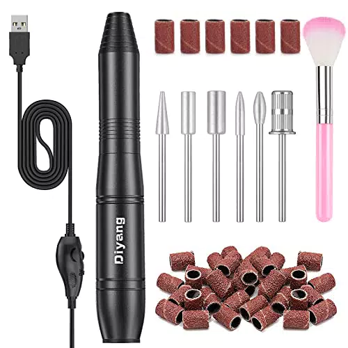 Fresa USB elettrica per Unghie, nero