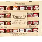 Duc d'O Likörpralinen in scatola di legno, confezione da 1