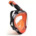 Emsina Maschera da Snorkeling - Grande Presa d'Aria/Ultimo Sistema di respirazione Dry Top