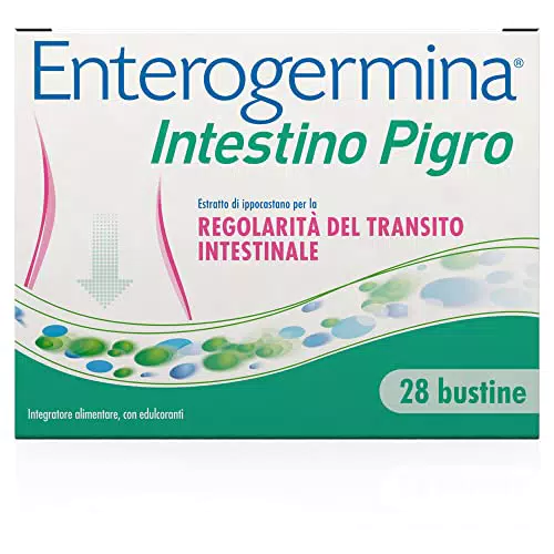 Enterogermina Intestino Pigro, 28 Bustine Gusto Frutti di Bosco
