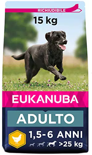 Eukanuba - Cibo premium per cani adulti di taglia grande - 15 kg