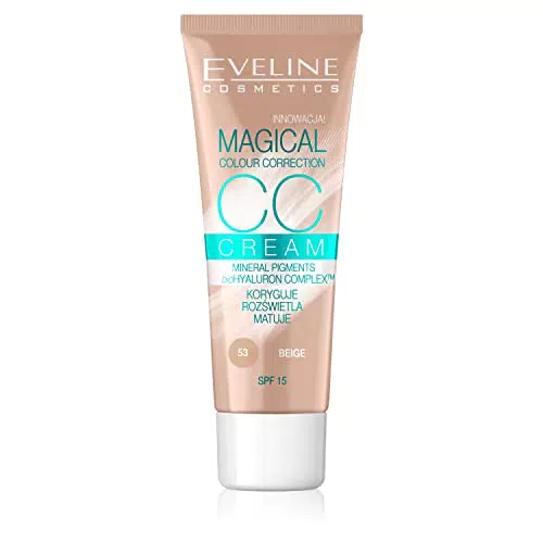Eveline Cosmetics Magical CC Cream SPF15, 53 Beige