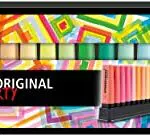 STABILO BOSS ORIGINAL Desk-Set - ARTY Edition - 23 Colori assortiti 9 Neon + 14 Pastel