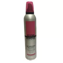 Evin Rhose- Schiuma Ricci Definiti extra strong 300ml con provitamina B5 e semi di lino