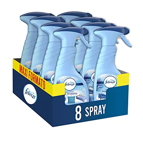 Febreze Spray, Profumatore per Ambienti, 8 Confezioni x 500 ml