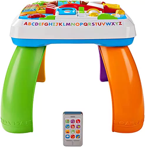 Fisher-Price Tavolino Attività della Città di Cagnolino Ridi & Impara con Luci