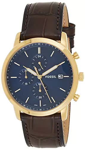 Fossil Orologio Minimalist da uomo, movimento cronografo