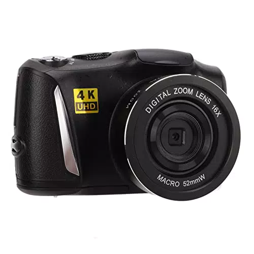 Fotocamera Digitale 4K HD, Fotocamera Digitale Ultra HD 4K 48MP con Schermo IPS da 3