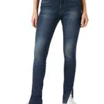 G-STAR RAW Women's 3301 Skinny Slit Jeans, Blu