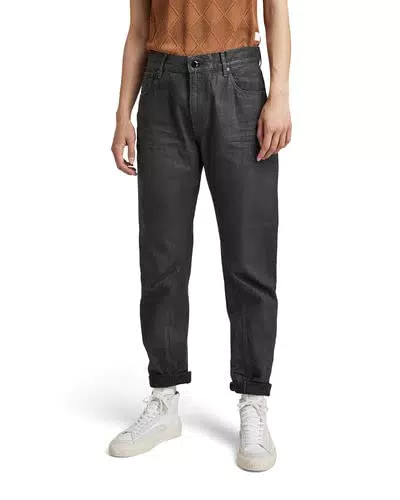 G-STAR RAW Women's Arc 3D Boyfriend Jeans, Grigio