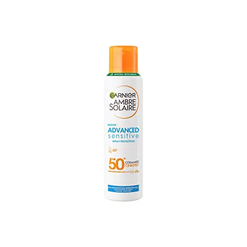 Garnier Ambre Solaire Advanced Sensitive Adulti Ceramide Protect Aerosol SPF50+
