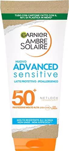 Garnier Ambre Solaire Latte Protettivo Advanced Sensitive