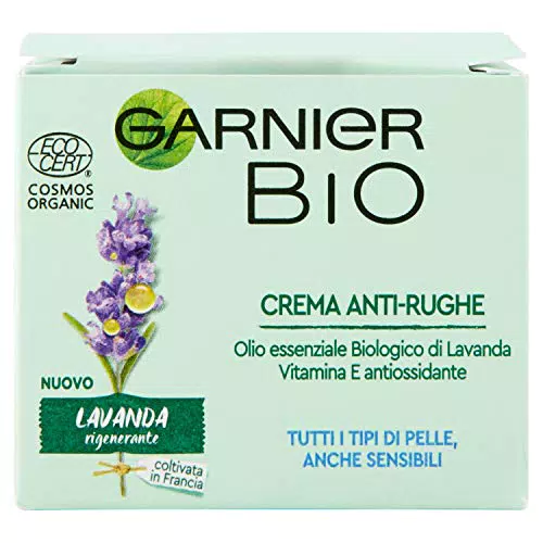 Garnier Bio Crema Viso Anti-rughe Lavanda Rigenerante