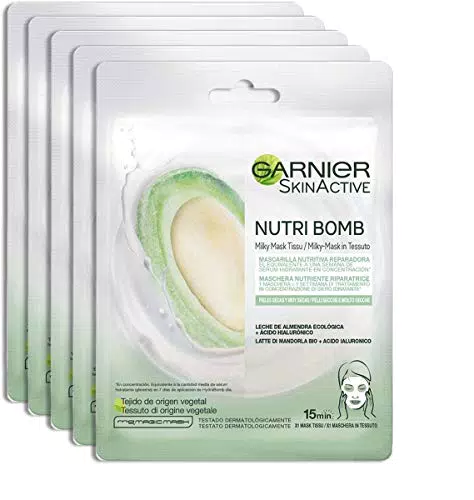 Garnier Maschera in Tessuto Nutriente Riparatrice Nutribomb