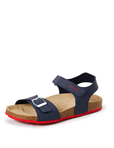 Geox J Ghita Boy B, Sandali Bambini e ragazzi, Blu,