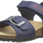 Geox J Ghita Boy B, Sandali Bambini e ragazzi, Blu,