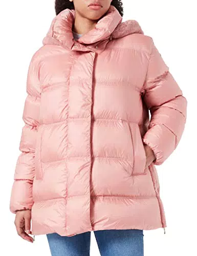 Geox W Tahina Imbottitura in Piuma, Rosa Antico, 54 Donna