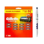 Gillette Fusion LAMETTE DA BARBA, 11 RICAMBI