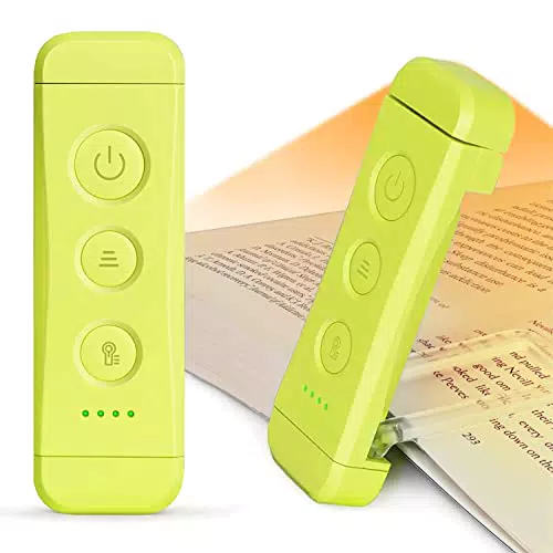 Glocusent Luce da Lettura a LED portatile con clip