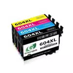 Greenjob 604XL Compatibili per Epson 604 XL Multipack per Expression Home, 4 pezzi