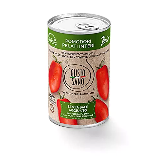 GUSTO SANO POMODORI PELATI INTERI BIOLOGICI