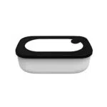Guzzini On The Go Lunchbox con Contenitore, bianco