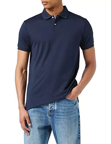 Hackett London Polo in cotone, Blu