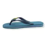 Havaianas Brasil Logo, Flipflop Unisex - Adulto, Blu Nautical Blue