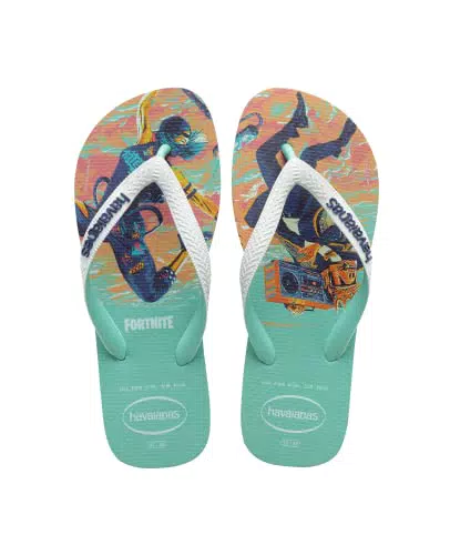 Havaianas Top Fortnite, Infradito Unisex - Adulto, Verde