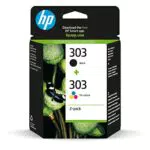 HP 303 3YM92AE Cartucce originali HP, Nero e Tricromia