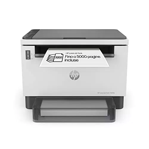 HP Laser Tank 1604w 381L0A, Stampante Multifunzione con Serbatoio Toner integrato a Ricarica Rapida