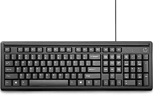 HP - PC Tastiera 100 Cablata USB, Tastierino Numerico