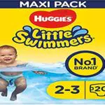 Huggies Little Swimmers Pannolini, Taglia 2-3, Confezione da 20 Pannolini