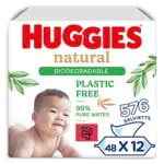 Huggies Pure Salviette Umidificate Biodegradabili per Bambini