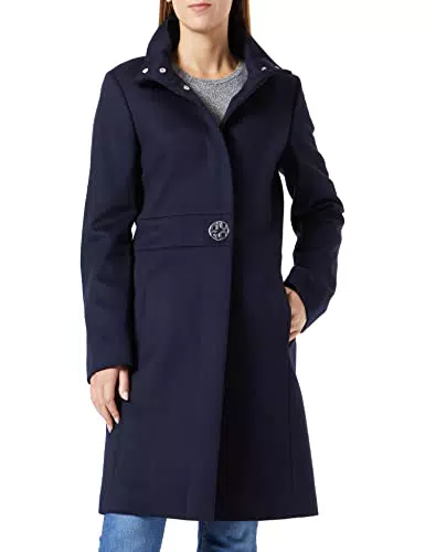 HUGO Melines Cappotto da donna, blu scuro, 44