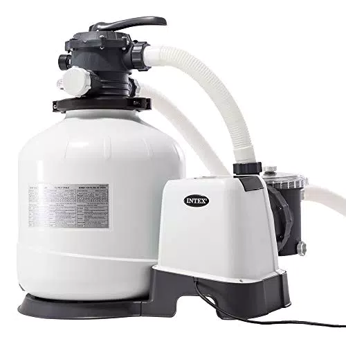 Intex 26652 Pompa A Sabbia, Flusso Acqua 12.000 L/H
