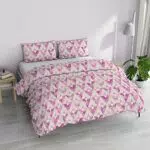 Italian Bed Linen MB HOME BASIC Parure Copripiumino “Dafne”