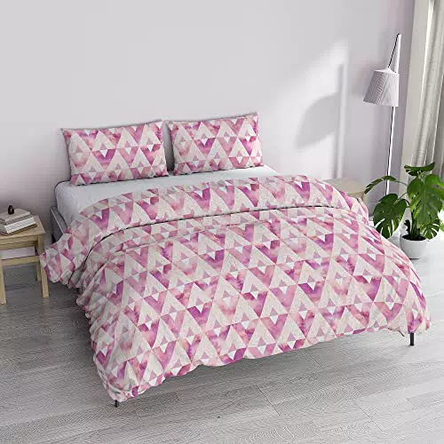 Italian Bed Linen MB HOME BASIC Parure Copripiumino “Dafne”