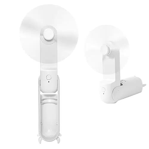 JOPHEK Ventilatore Portatile riaricabile USB con Power Bank