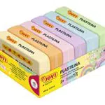 JOVI Confezione di plastilina da 300 Grammi, 6 Pezzi colore Pastello