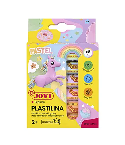 JOVI - Plastilina, Colore Pastello