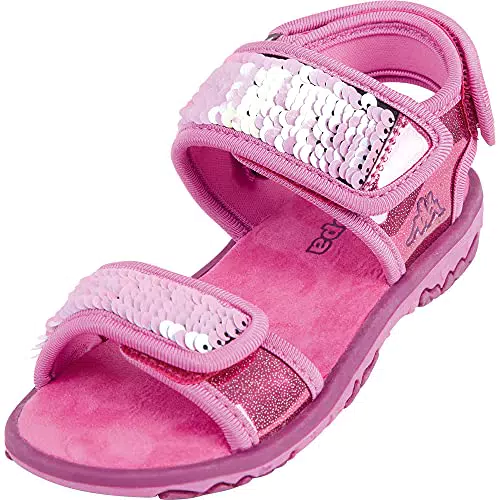 Kappa Jerin K Sandali Unisex - Bambini e ragazzi, Rosa