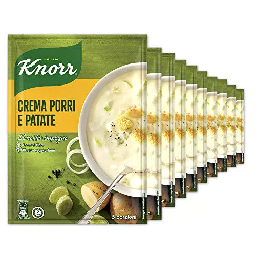 Knorr Crema con Porri e Patate, Piatti Pronti Knorr con Ingredienti Naturali
