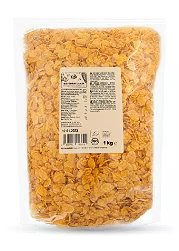 KoRo - Cornflakes senza zuccheri aggiunti bio, 1 kg