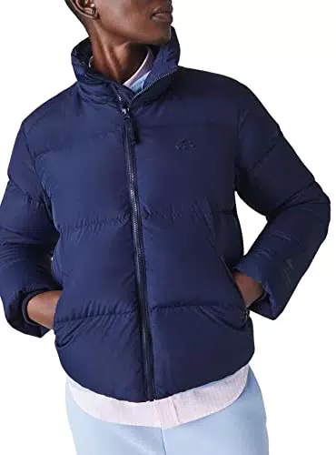 Lacoste BF0014 Parka e Giacche, Marine, 44 Donna