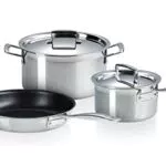 Le Creuset Set 3 Pentole in Acciaio Inox