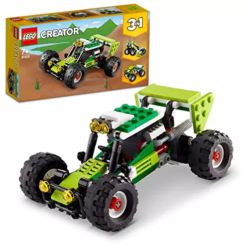 LEGO 31123 Creator 3 in 1 Buggy Fuoristrada, Set di Macchine Giocattolo