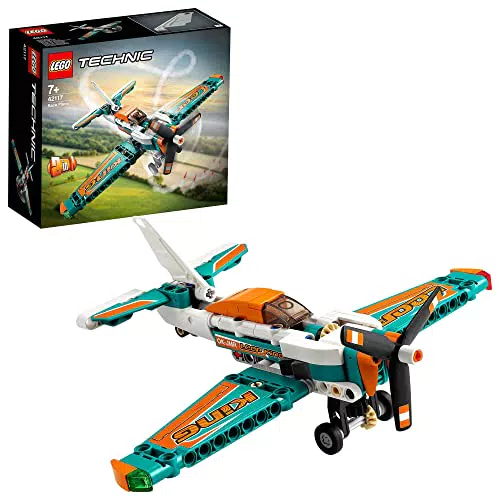 LEGO 42117 Technic Aereo da Competizione, Set 2 in 1